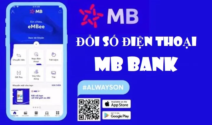 Đổi số điện thoại MB BANK