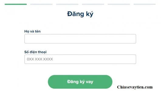 Đăng ký vay tiền Online Senmo.vn