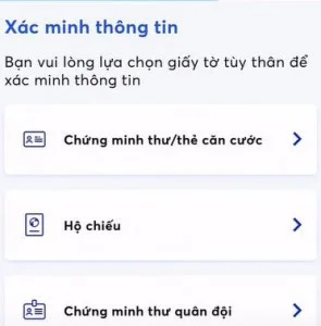 Thông tin xác minh tài khoản MB Bank