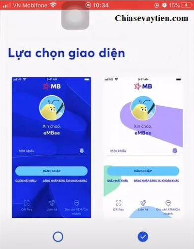 Mở tài khoản MB Bank Online qua App MB Bank