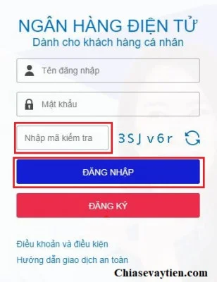 Đăng nhập Internet Banking MBBank