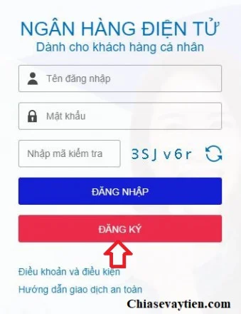 Đăng ký dịch vụ Internet Banking MBBank