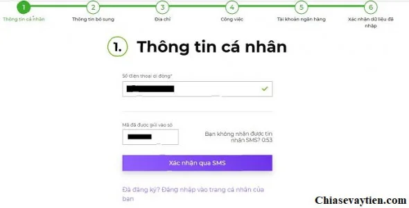 Đăng ký vay tiền Online Moneyveo