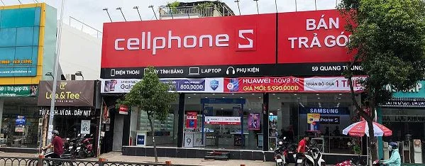 Giới thiệu cửa hàng Cellphones