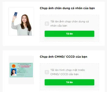 Cập nhập ảnh CMND/Thẻ căn cước vay tiền Cashwagon