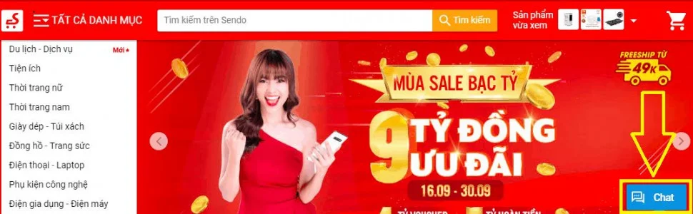 Tổng đài Sendo HOTLINE hỗ trợ khách hàng