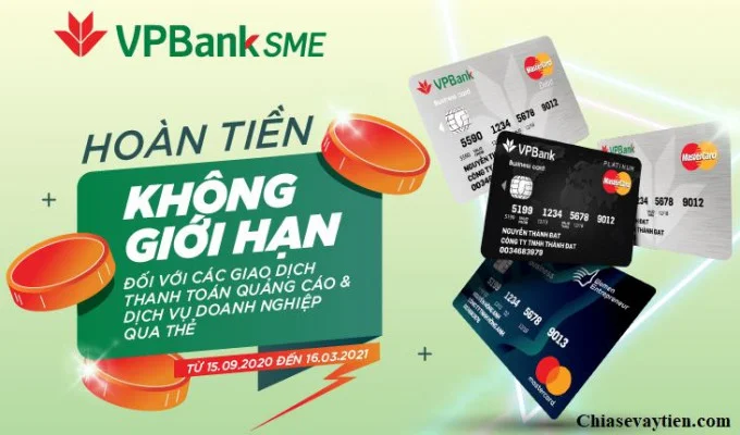 Hoàn tiền và tích điểm khi sử dụng thẻ VPBank