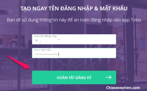 Hướng dẫn mở thẻ timo nhận ngay trong ngày