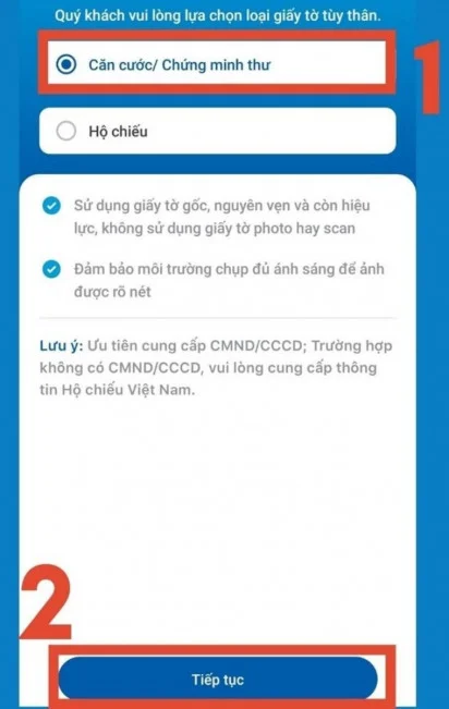 Định danh khách hàng - VNPAY