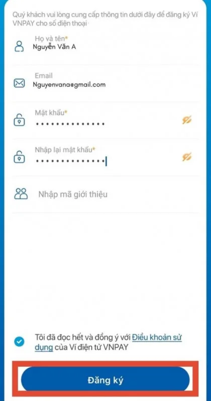 Thanh toán Ví điện tử VNPAY